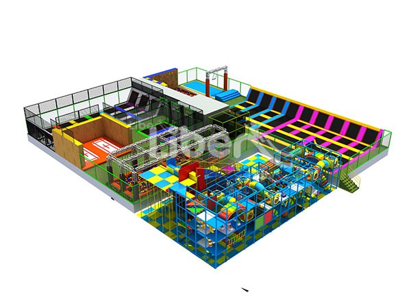 China European Standard Trampoline Park Factory 